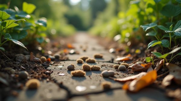 Excréments animaux jardin : comment les identifier et s'en débarrasser