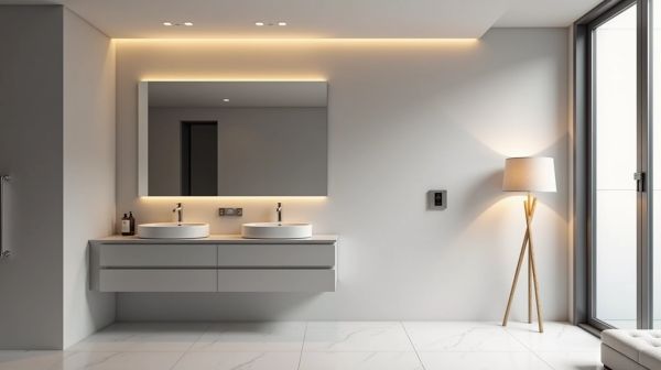 La robinetterie thermostatique pour une salle de bain moderne
